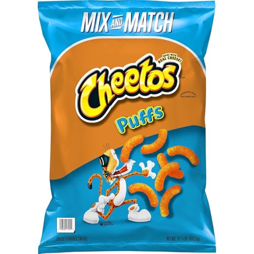 Cheetos Cheese Puffs Party Size 15. 25 oz Bag (2)